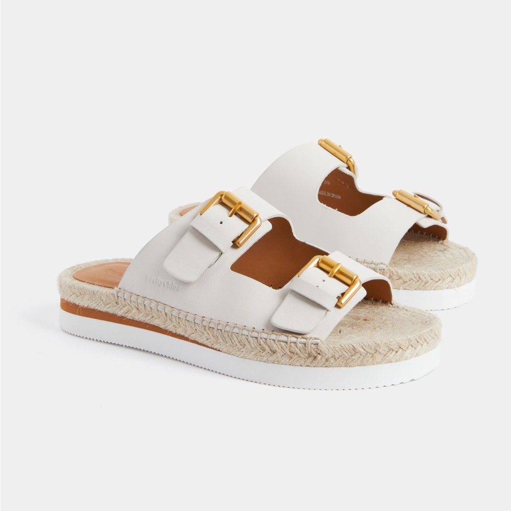 See by Chloe Natural Glyn Sandals